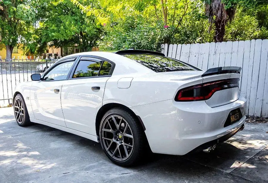 Avs 11-23 Dodge Charger Ventvisor In-Channel Front & Rear Window Deflectors 4Pc - Smoke 2