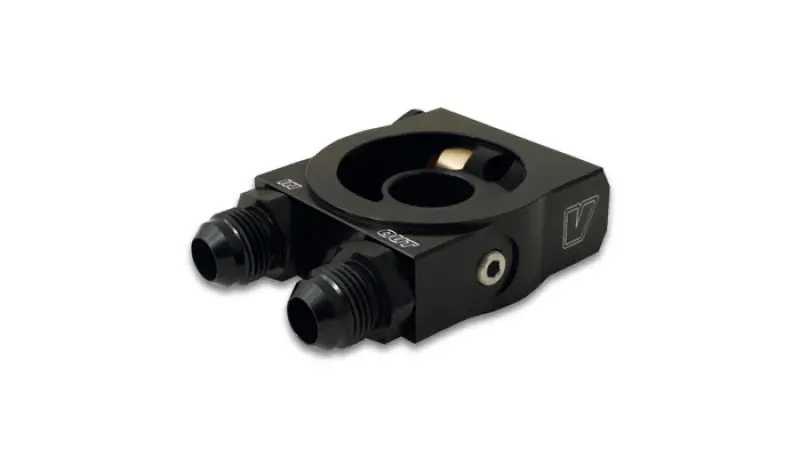 Vibrant Thermostatic Oil Cooler Sandwich Adapter W/Thermostat 1