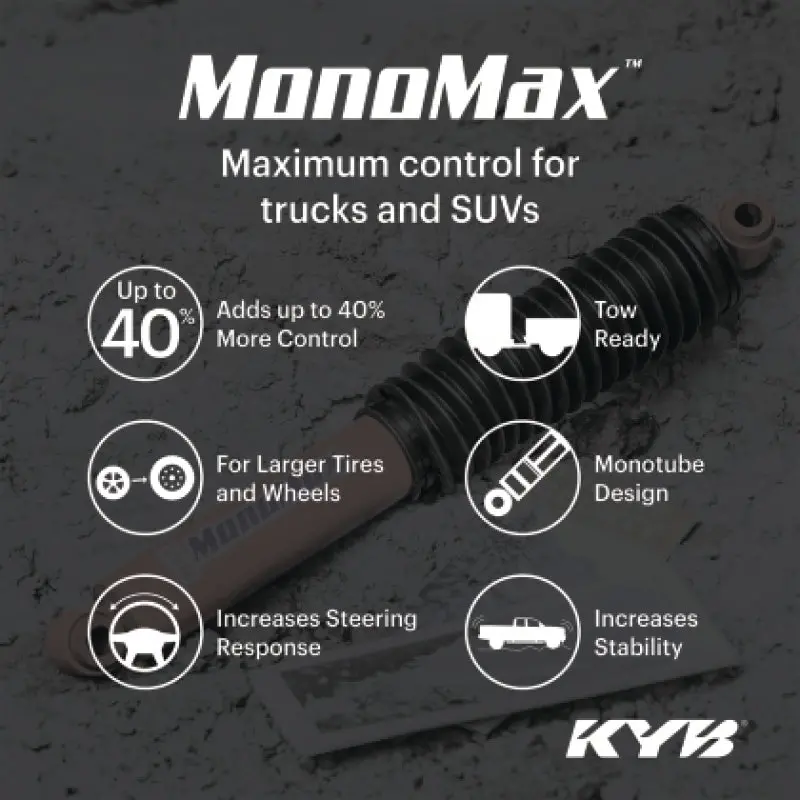 Kyb 19-25 Ram 1500 W/ Off Road Susp. (W/O Air Susp.) (Exc. Rebel & Trx) Monomax Gas Shock - Rear 2