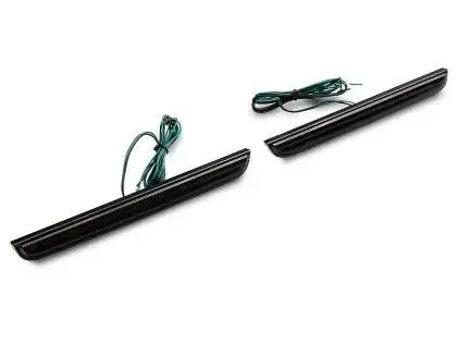 Raxiom 15-23 Dodge Challenger Axial Series Led Rear Bumper Reflector Lamps- Smoked 1