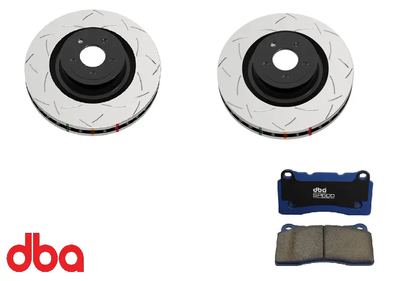 Dba 2008-2023 Dodge Challenger / Charger Srt Rear Level 4 Rotor & Pad Kit 1