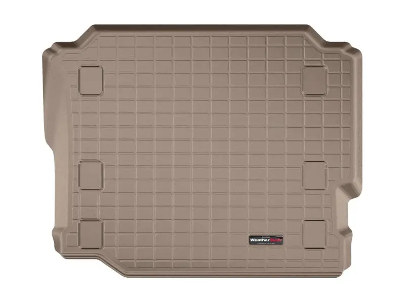 Weathertech 2018+ Jeep Wrangler Unlimited Jl No W/O Subwoofer Cargo Liners - Tan 1