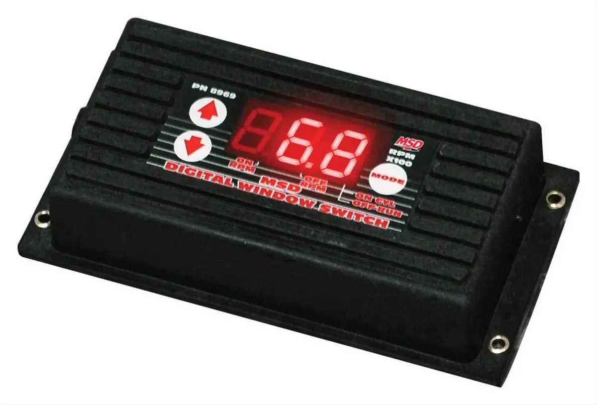 Msd Rpm-Activated Window Switch For Use With 6.4 Manifold On 5.7 2