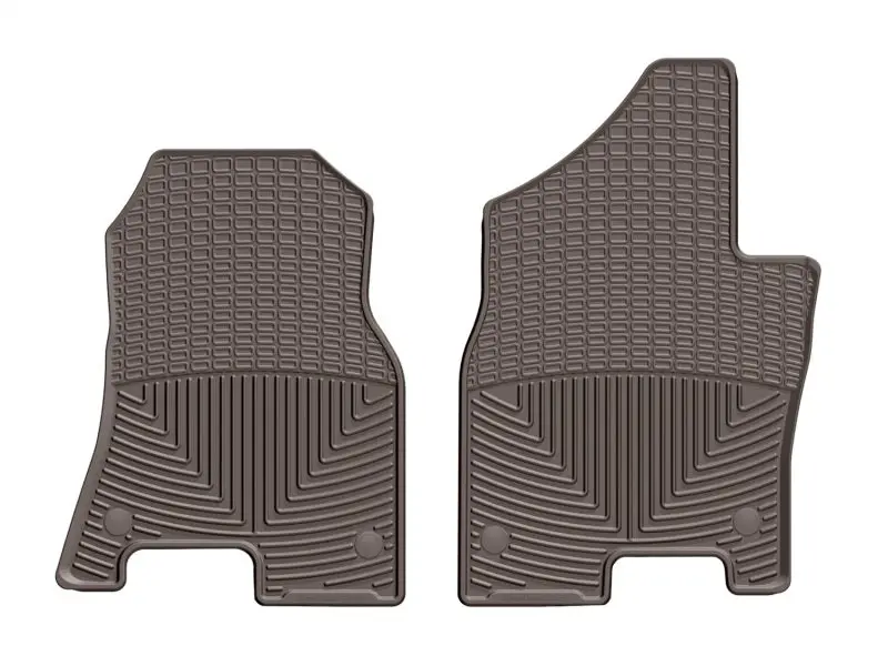 Weathertech 2019+ Dodge Ram Truck 1500 Front Rubber Mats - Cocoa 1