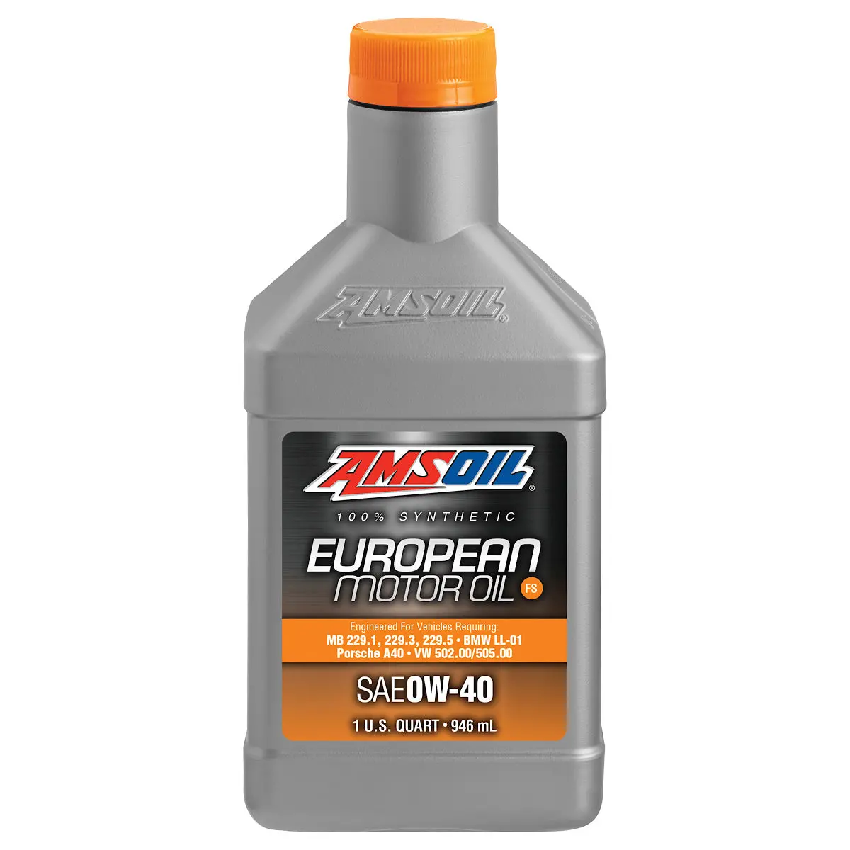 Amsoil 0W-40 Fs Synthetic European Motor Oil 1
