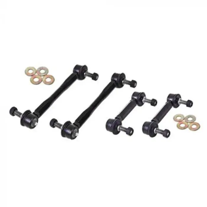 Bmr Sway Bar End Link Kit Black Anodized (Mustang 2015-2022) 1
