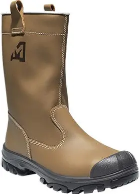 Emma Safety Footwear Emma Merula Werklaars S3 Gevoerd | Bruin (D) | Maat 40 - 11.148.065.04 1