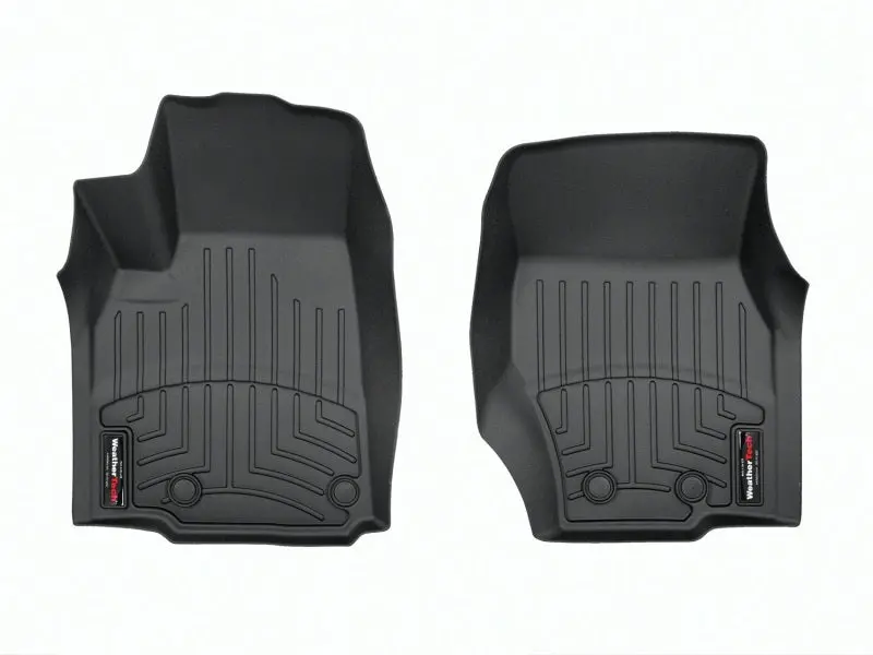 Weathertech 22-23 Jeep Grand Cherokee/L Front Floorliners - Black 1