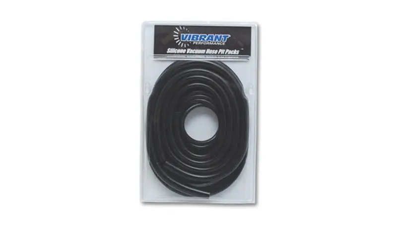 Vibrant Silicon Vac Hose Pit Kit Blk 5Ft- 1/8In 10Ft- 5/32In 4Ft- 3/16In 4Ft- 1/4In 2Ft-3/8In 2