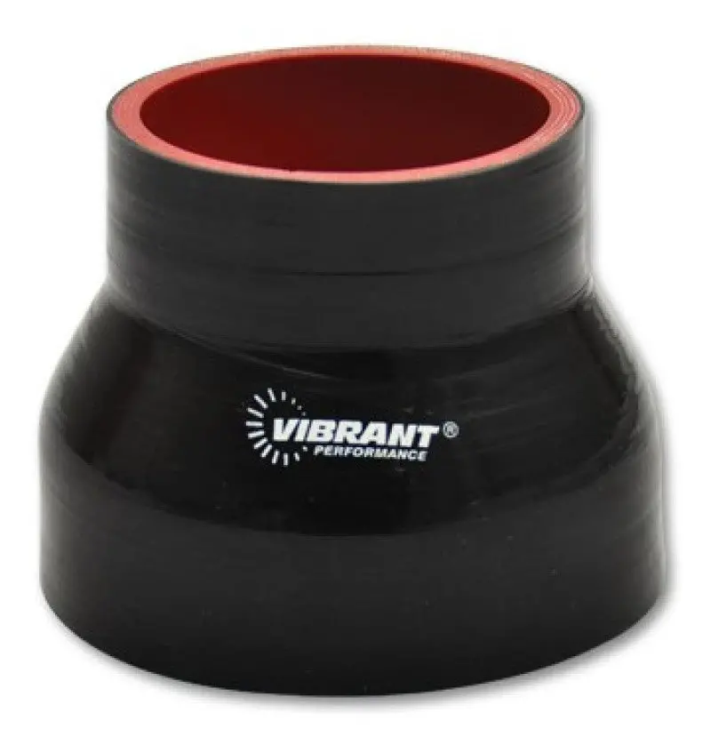 Vibrant 4 Ply Reducer Coupling .75In X .50In X 4In Long - Black 2