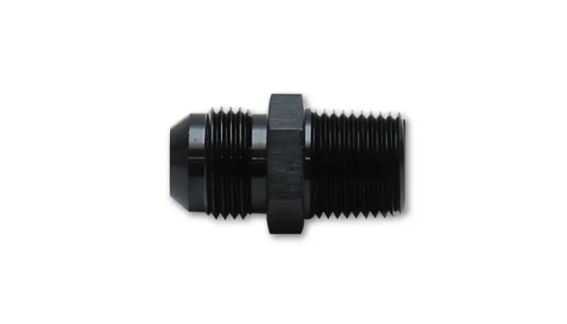 Vibrant -16An To 1In Npt Straight Adapter Fitting - Aluminum 1