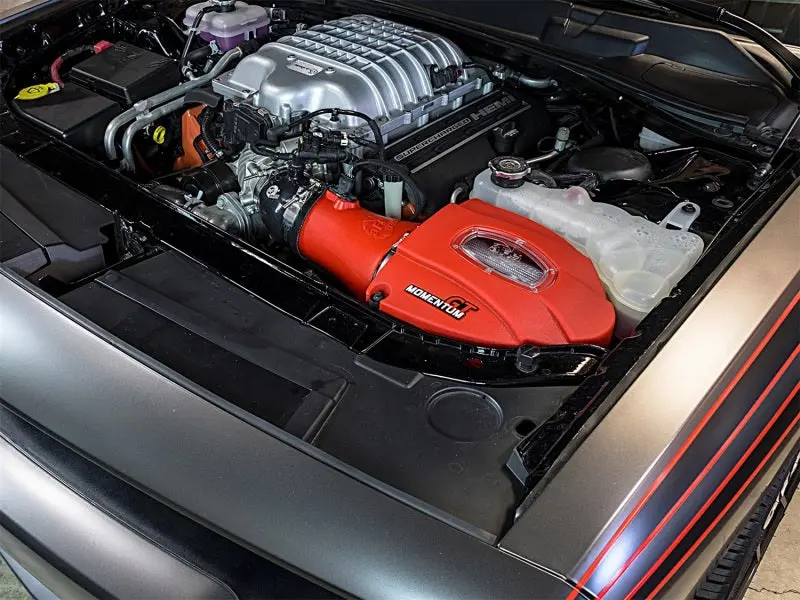 Afe Momentum Gt Limited Edition Cold Air Intake 15-16 Dodge Challenger/Charger Srt Hellcat - Red 2
