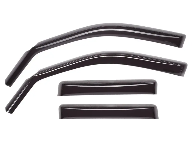 Weathertech 2020 Ram 1500 Quad Cab Fr And Rr Side Window Deflectors - Dark Smoke 2