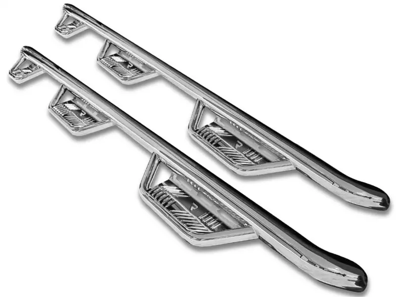 N-Fab Podium Ss 10-18 Dodge Ram 2500/3500 Crew Cab 6.5Ft Bed - Polished Stainless - Bed Access - 3In 1