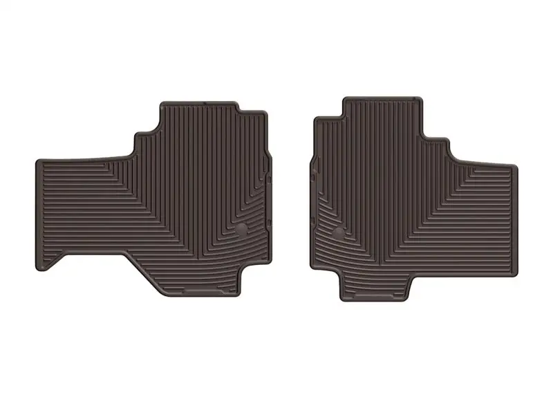 Weathertech 2019+ Ram Ram 1500 Rear Rubber Mats - Cocoa 1