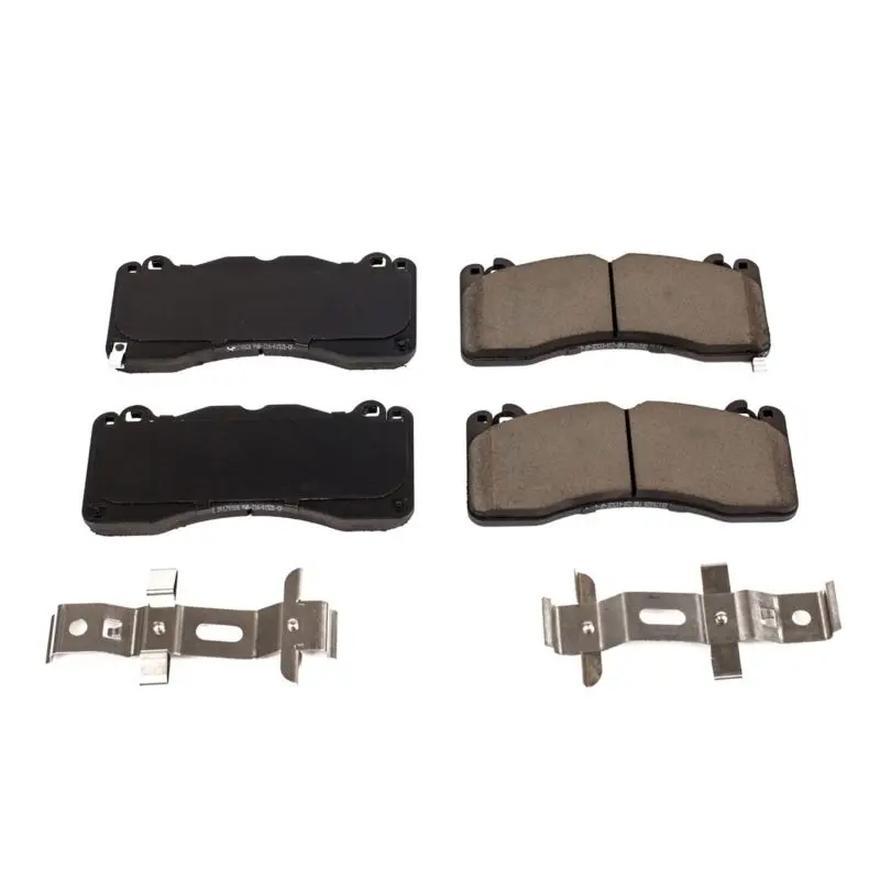 Power Stop 15-19 Ford Mustang Front Z17 Evolution Ceramic Brake Pads W/Hardware 1
