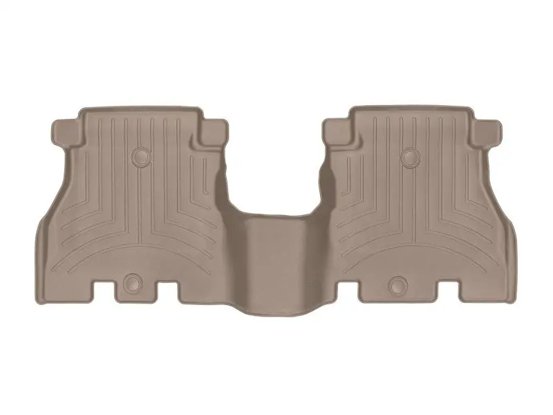Weathertech 2018+ Jeep Wrangler Unlimited Rear Floorliner - Tan 1