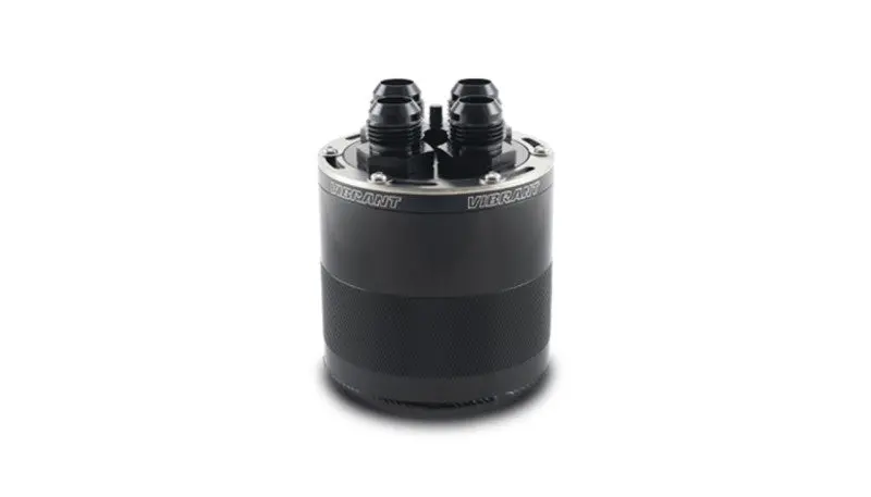 Vibrant Small 0.75L 4-Port Catch Can Assembly 1