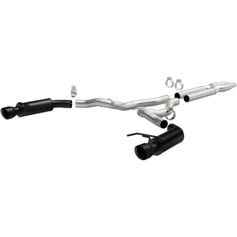 Magnaflow Cat-Back 15-16 Ford Mustang 5.0L V8 Competition Ss 3In Dual Split Rear 4.5In Black Tips 2