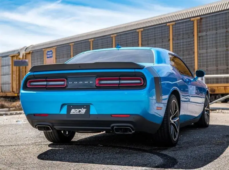 Borla 2015-2023 Dodge Challenger Srt/392 Hemi 6.4L / 5.7L V8 Atak Catback Exhaust W/ Valves Factory Bezel 2