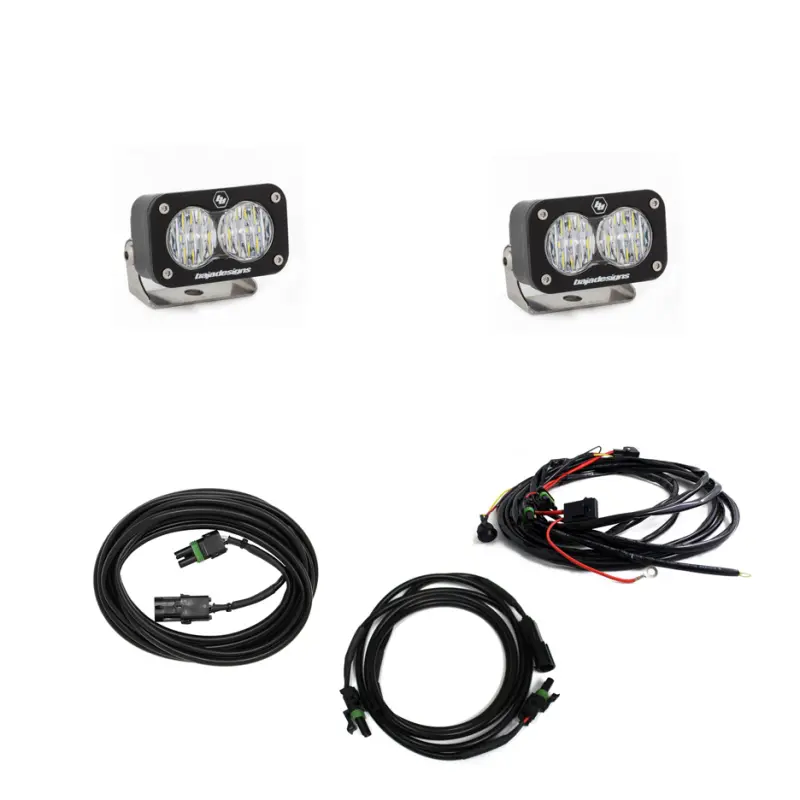 Baja Designs 2018+ Jeep Jl Led Light Kit Reverse Kit Dual S2 Sport W/C Wrangler Jl 1
