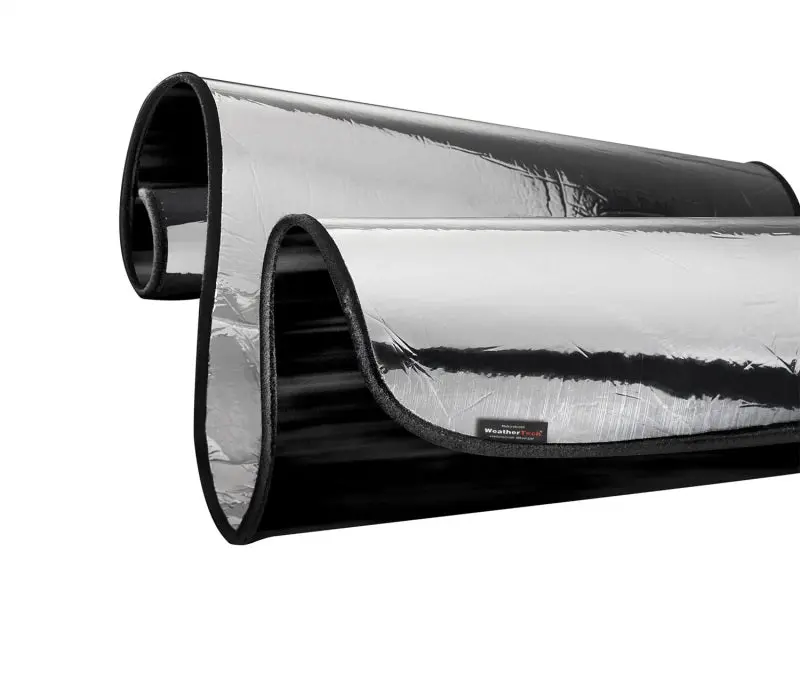 Weathertech 2025 Ram 1500 Sunshade - Silver/Black 2