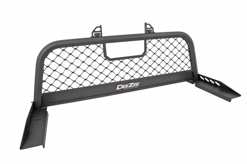 Deezee Universal Cargo Management Cab Rack - Txt Blk Mesh 1