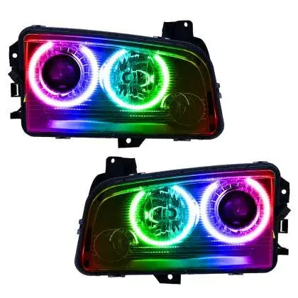 Oracle 08-10 Dodge Charger Smd Hl (Hid) - Colorshift W/O Controller 1