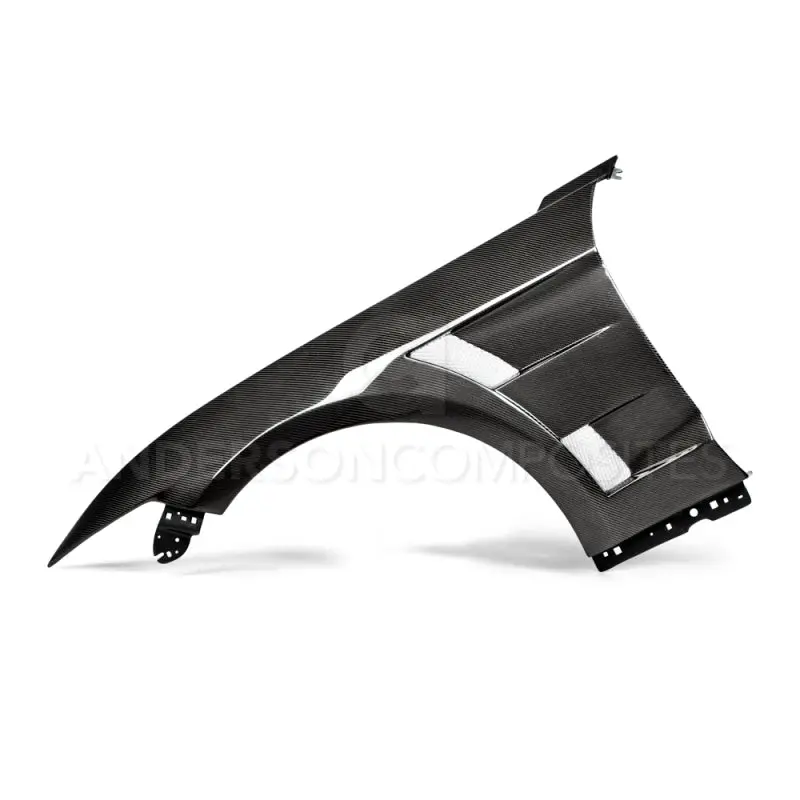 Anderson Composites 15-16 Ford Mustang Type-At Fenders (0.4In Wider) 2