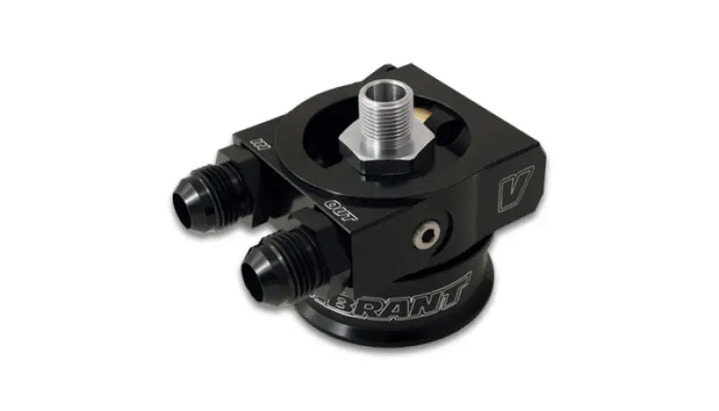 Vibrant Thermostatic Oil Cooler Sandwich Adapter W/Spacer 1