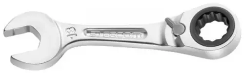 Facom Korte Anti-Slip Steekringratelsleutel 10Mm - 467Bs.10 - 467Bs.10 1