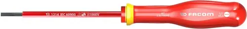 Facom Schroevendraaier Protwist Sleuf 3.5X100 Geïsoleerd 1000V - At3.5X100ve - At3.5X100ve 1