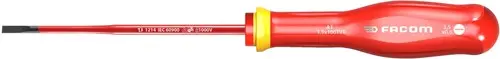 Facom Schroevendraaier Protwist Sleuf 3.5X100 Geïsoleerd 1000V-Slim - At3.5X100tve - At3.5X100tve 1