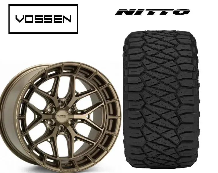 Vossen Hfx-1 & Nitto Ridge Grappler Wheel & Tire Combo Ram 1500 / Trx/ Rho 1