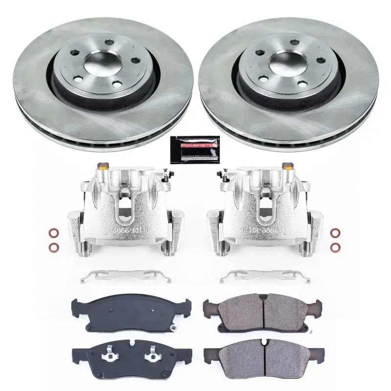 Power Stop 11-12 Jeep Grand Cherokee Front Autospecialty Kit W/Cals 1