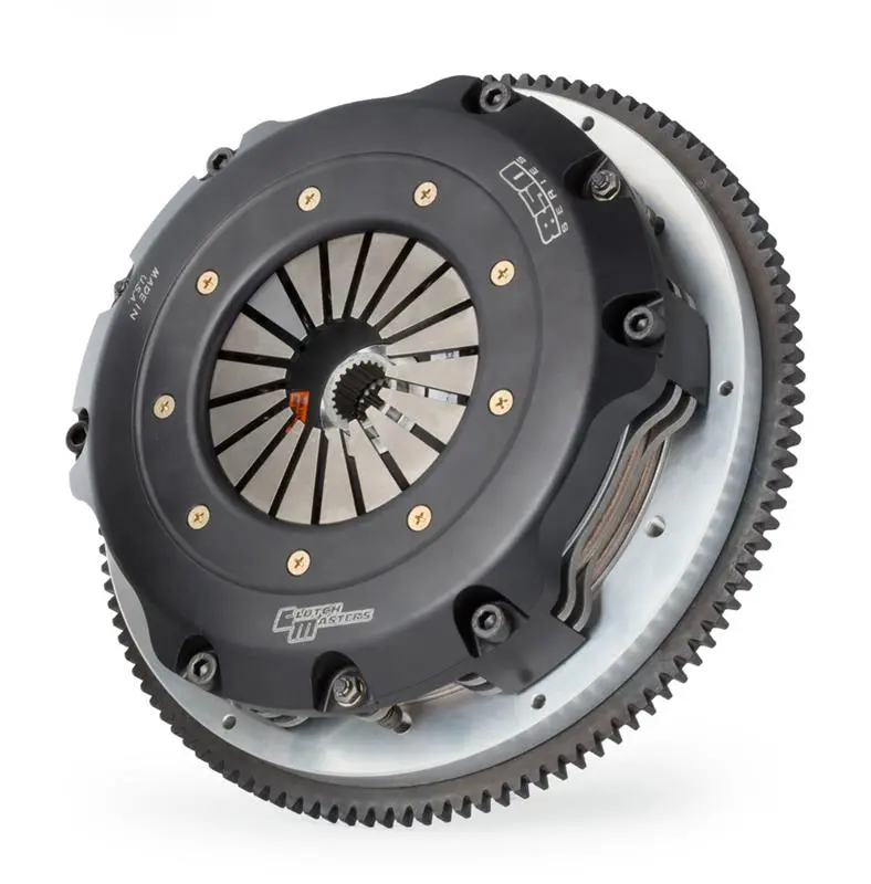 Clutch Masters 11-14 Ford Mustang 5.0L Twin Disc 8-Bolt Race Clutch Kit - W/ Slave Cylinder 1