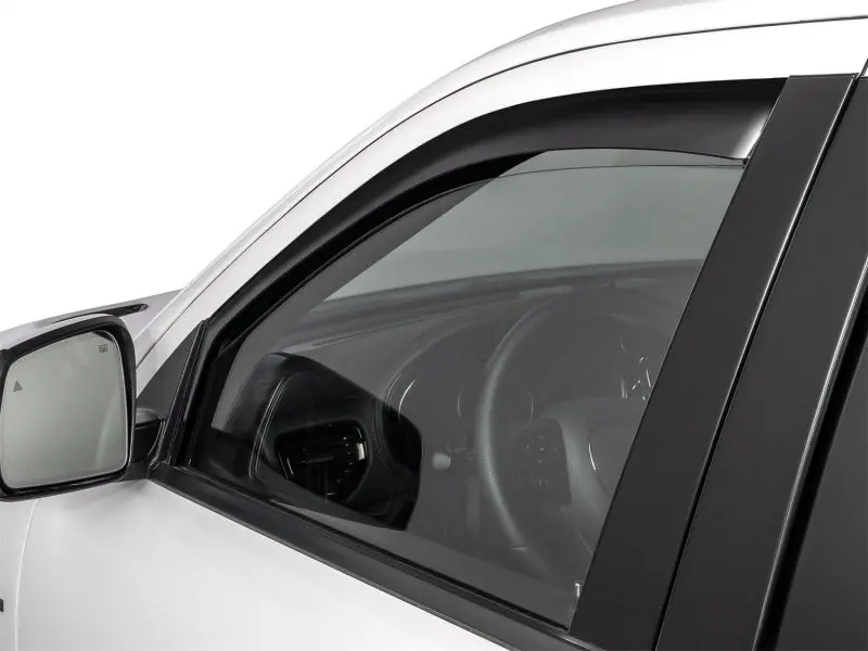 Weathertech 11-23 Dodge Durango Front Side Window Deflectors - Dark Tint 1