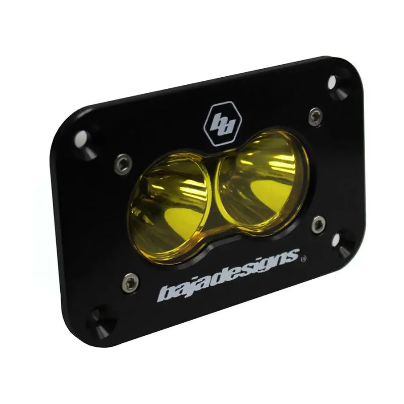 Baja Designs S2 Sport Flush Mount Work/Scene Pattern Led Work Light - Amber 1