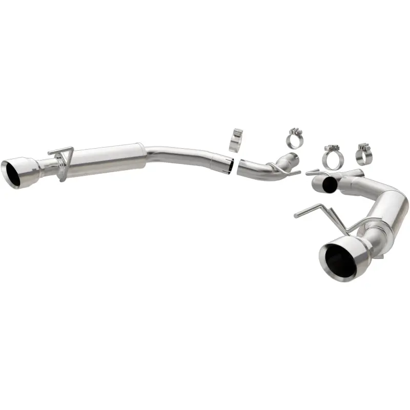 Magnaflow Axle Back, Ss, 2.5In, Competition, Dual Split Polish 4.5In Tip 2015 Ford Mustang Ecoboost 2