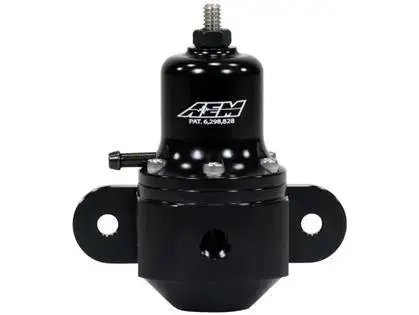 Aem High Capacity Universal Black Adjustable Fuel Pressure 25-305Bk 1