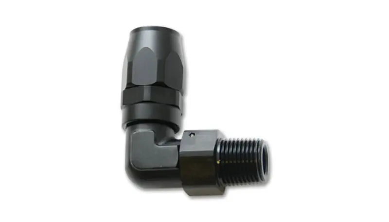Vibrant Male Npt 90 Degree Hose End Fitting -8An - 1/2 Npt 2