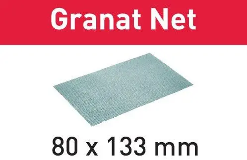 Festool Accessoires Netschuurmateriaal Stf 80X133 P80 Gr Net 50 Granat Net - 203285 1