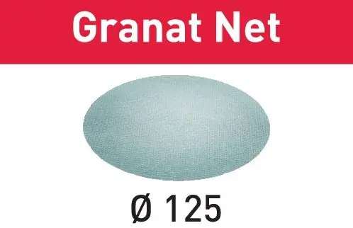 Festool Accessoires Netschuurmateriaal Stf D125 P120 Gr Net 50 Granat Net - 203296 1