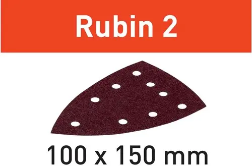 Festool Accessoires Schuurpapier Stf Delta 9 P40 Ru2 50 Rubin 2 - 577571 1