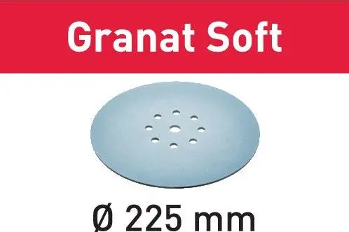 Festool Accessoires Schuurschijf Stf D225 P240 Gr S 25 Granat Soft - 204226 1