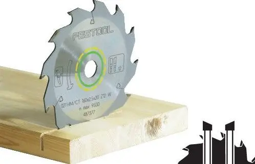 Festool Accessoires Standaard Zaagblad 160X1,8X20 W18 - 500458 1