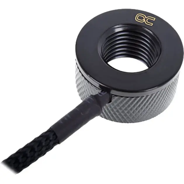 Alphacool Eiszapfen Temperatuursensor G1 4 Ig Ig Met Ag Adapter (Zwart) 2