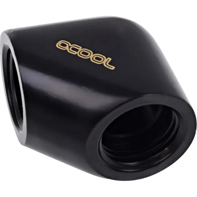 Alphacool Eiszapfen L-Connector Verbinding (Zwart) 1