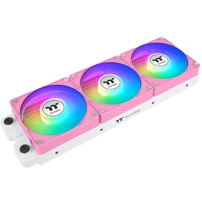 Thermaltake Ct120 Ex Reverse Argb Sync Pc Cooling Fan Pink (3-Fan Pack) Case Fans (Pink, 3 Stuks, 120 X 120 X 25 Mm, Pwm) 1