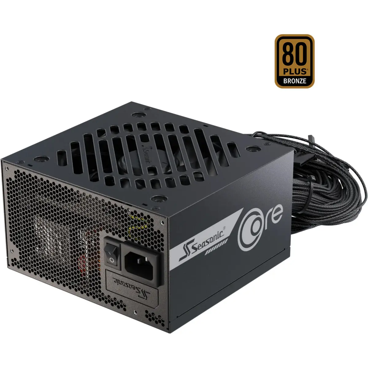 Seasonic Core Bc-850 Atx 3.1 850 Watt Voeding (Zwart, 1X 12V-2X6, 3X Pcie) 1